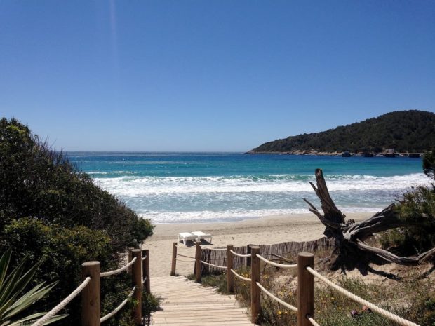 Playa en Ibiza